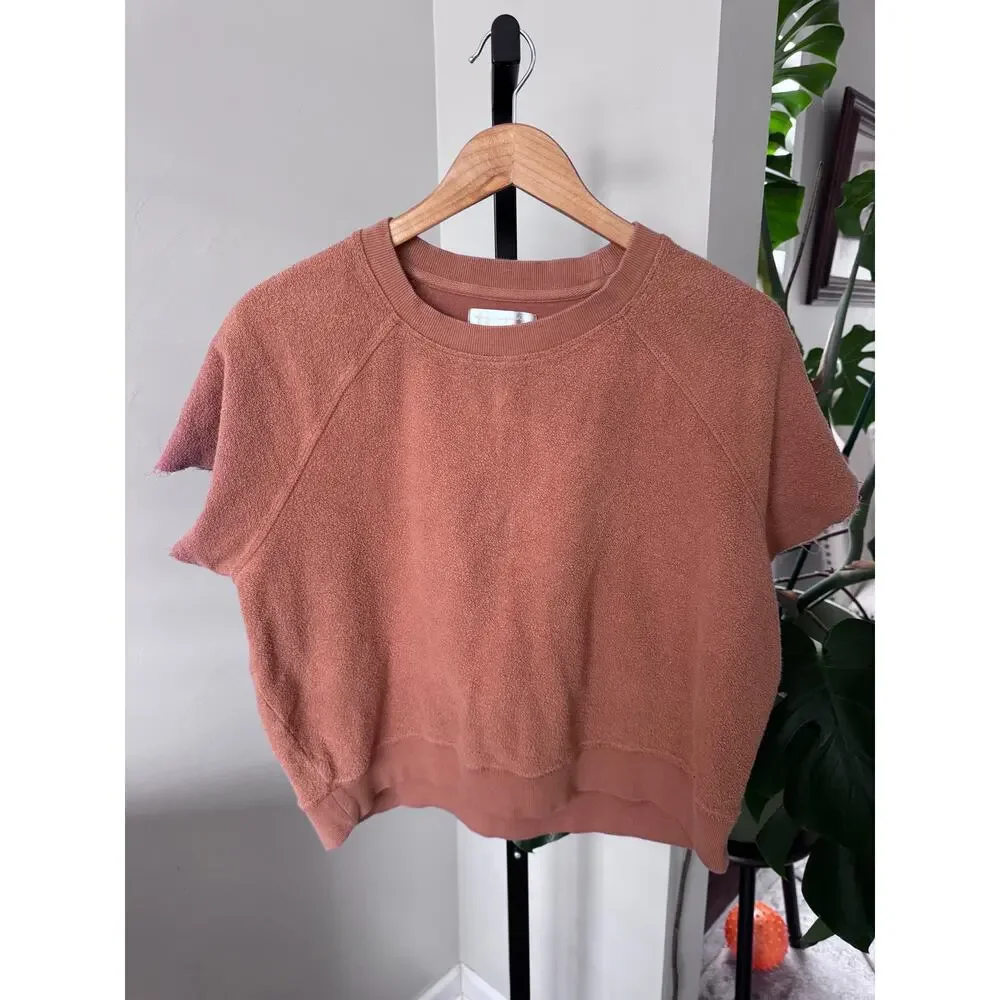 Spiritual‎ Gangster Kindness Sherpa Short Sleeve Sweatshirt - Picture 3 of 8